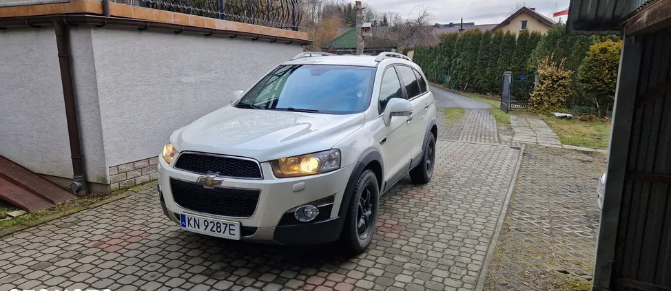 chevrolet captiva małopolskie Chevrolet Captiva cena 25000 przebieg: 178000, rok produkcji 2012 z Nieszawa